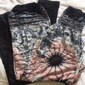 Bohemian Island Harem Yoga Pants